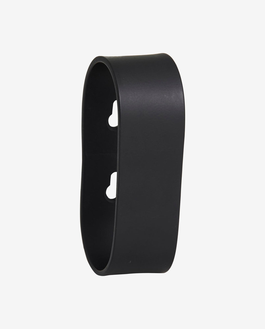 SOTRA håndklædeholder i rustfrit stål - H10,5 cm - sort