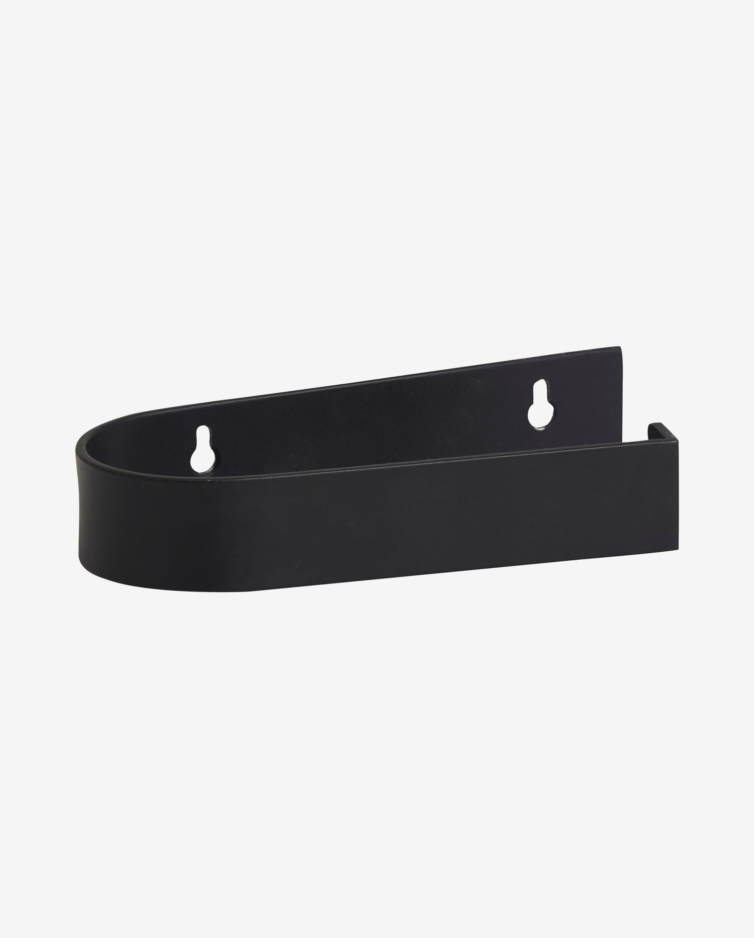 SOTRA toiletrulleholder i rustfrit stål - L16,5 cm - sort