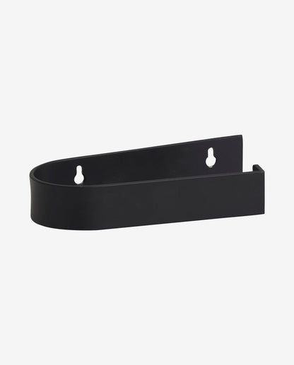 SOTRA toiletrulleholder i rustfrit stål - L16,5 cm - sort