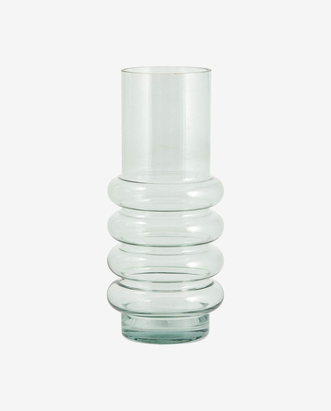 MAUI vase i glas - large -  h36 cm - lys grøn