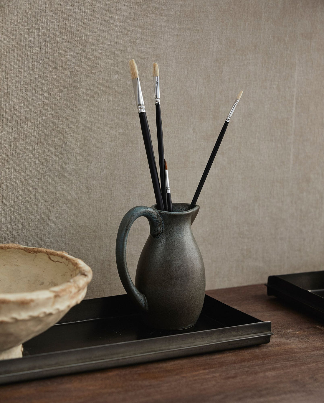 ANDREW kande 300 ml - brun/grøn