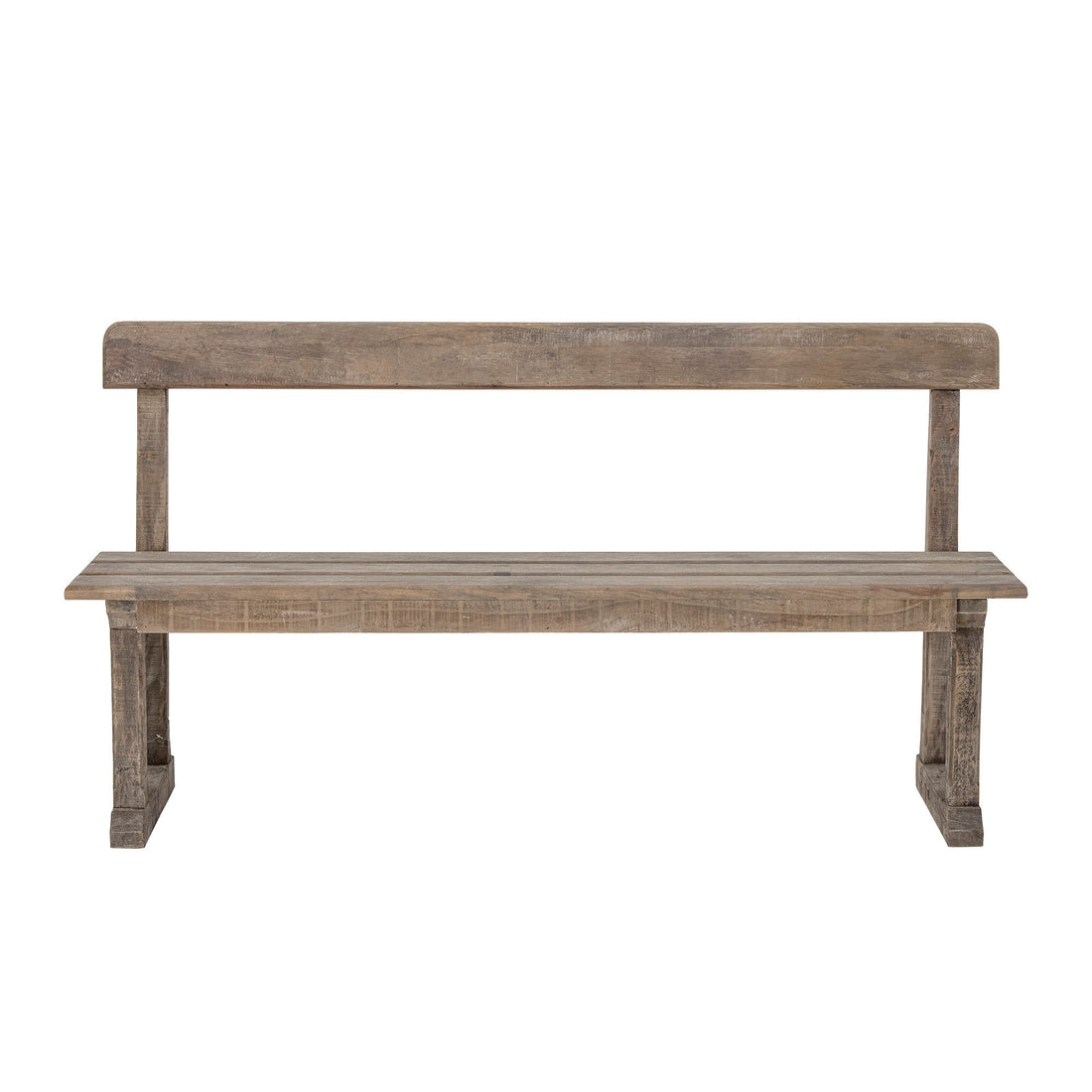 Creative Collection Portland Bænk, Natur, Reclaimed Pine Wood