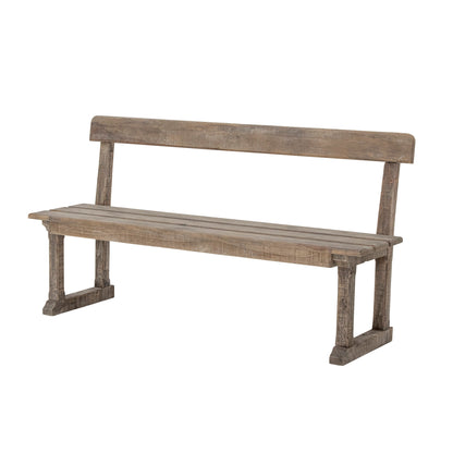 Creative Collection Portland Bænk, Natur, Reclaimed Pine Wood
