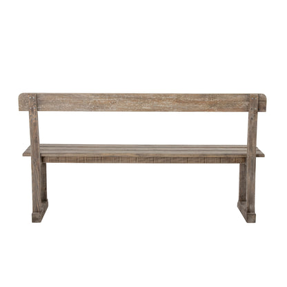 Creative Collection Portland Bænk, Natur, Reclaimed Pine Wood