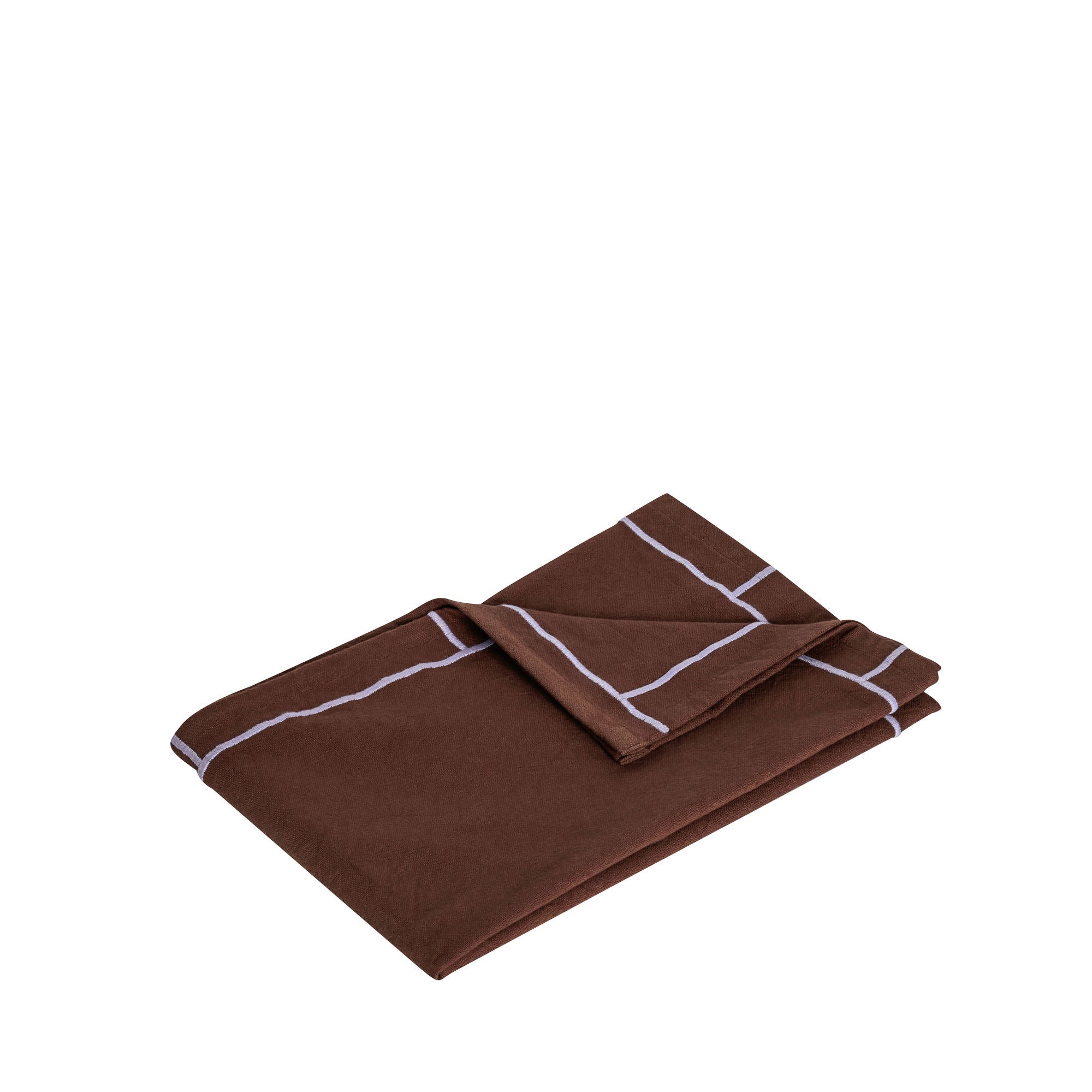 Hübsch Easypeasy Viskestykke Brun/Lilla