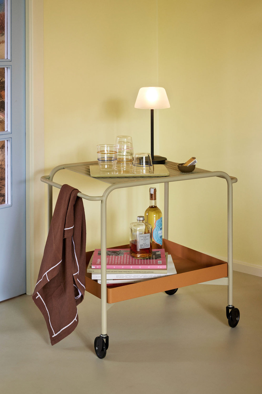 Hübsch Easypeasy Viskestykke Brun/Lilla