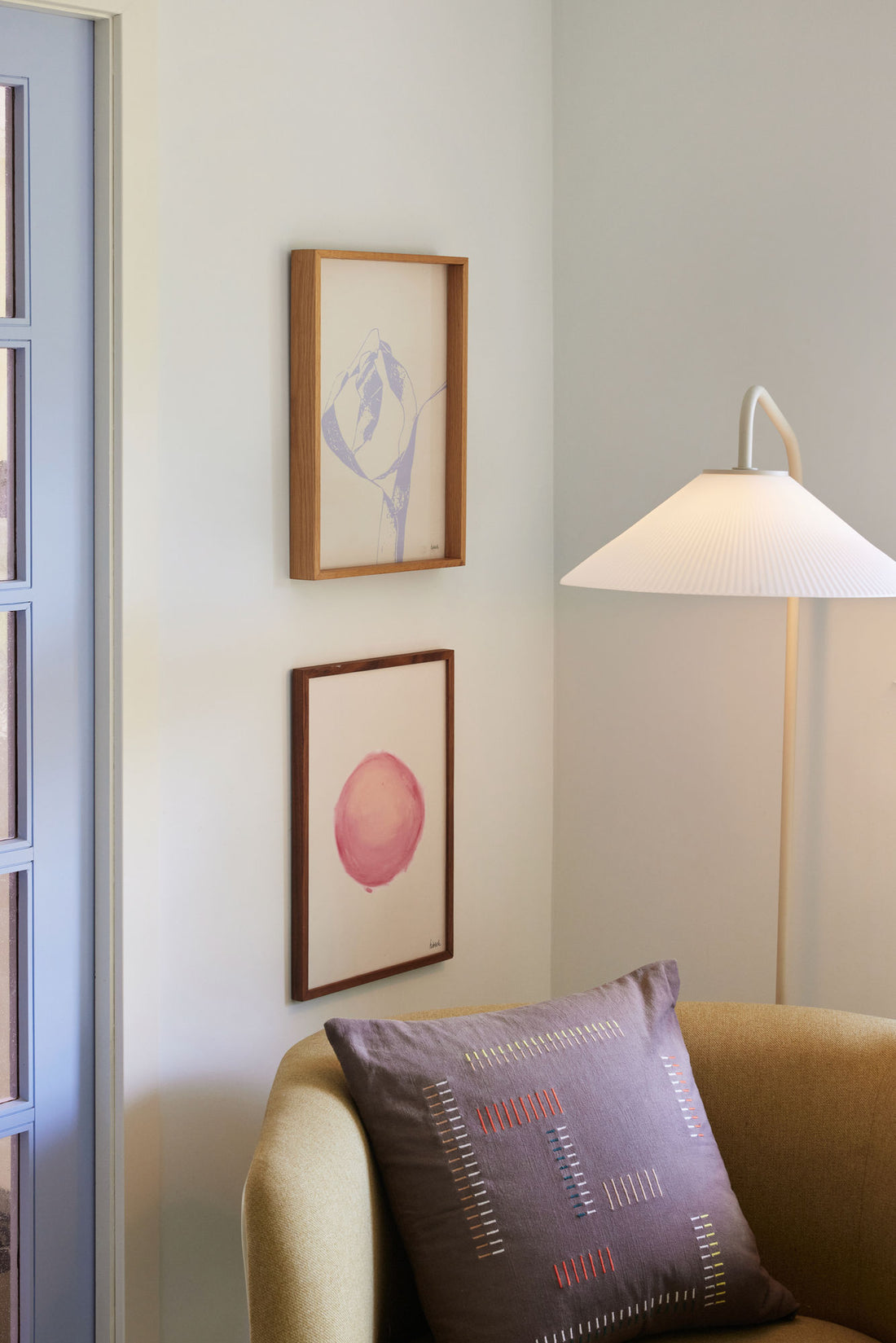 Hübsch Focal Ramme 29,7x42  Valnød