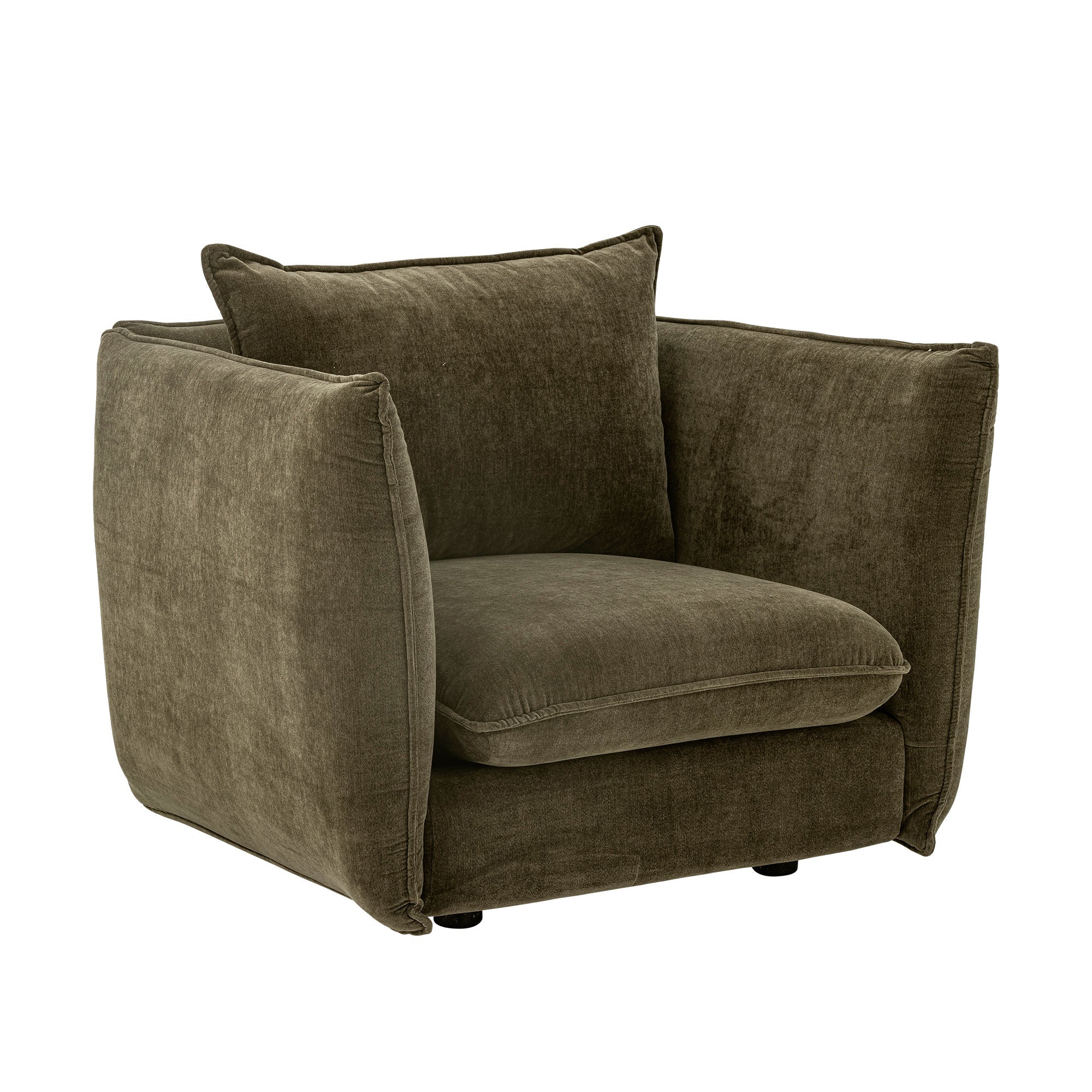Bloomingville Austin Loungestol, Grøn, Genanvendt Polyester