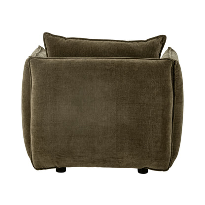 Bloomingville Austin Loungestol, Grøn, Genanvendt Polyester
