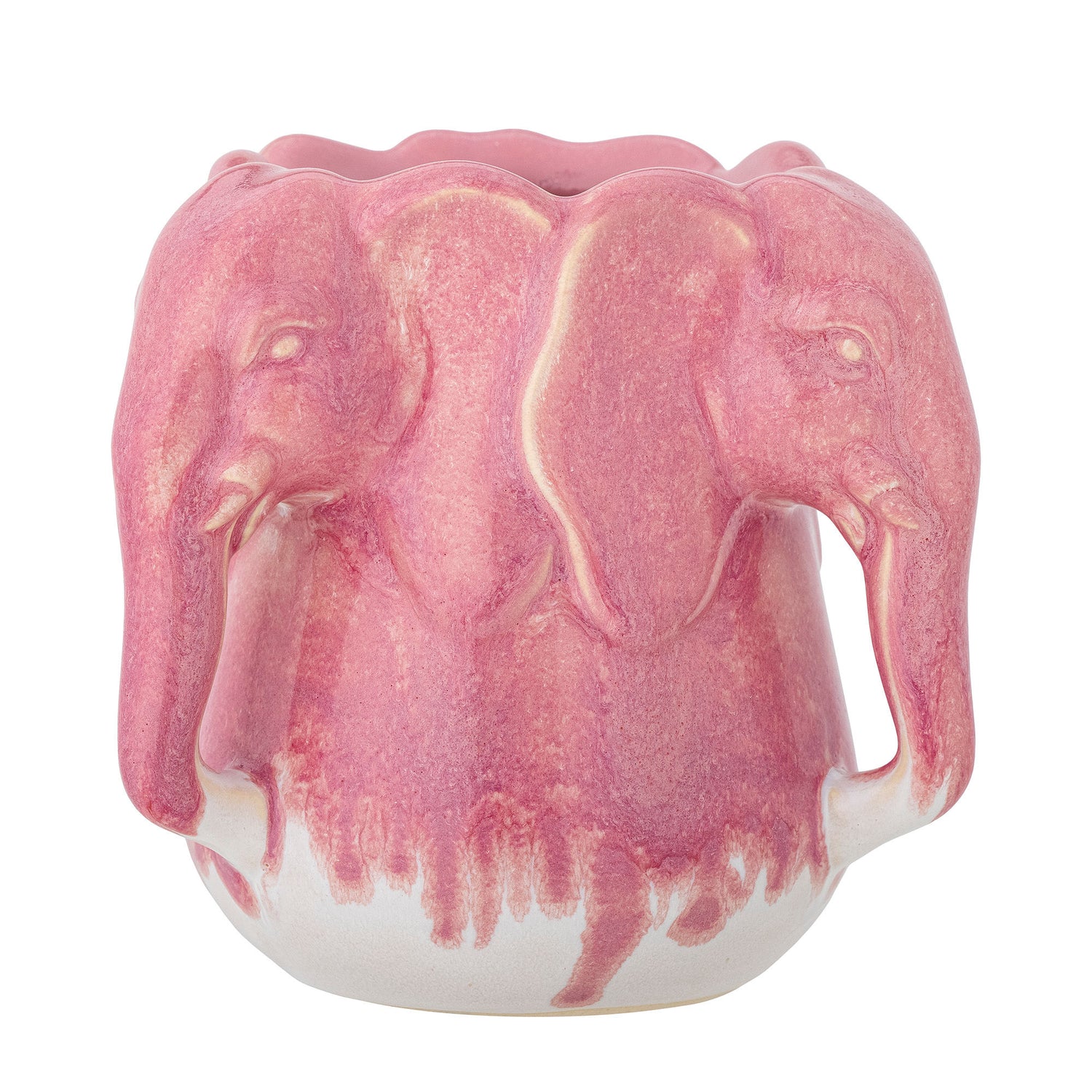 Bloomingville Pontus Vase, Pink, Stentøj
