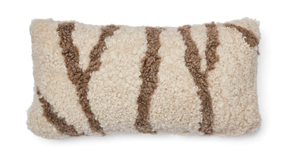 Zebra Pattern Pude | New Zealand | Korthåret | Dobbeltsidet | 30x60 cm