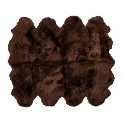 Langhåret Lammeskind 180x214 cm.