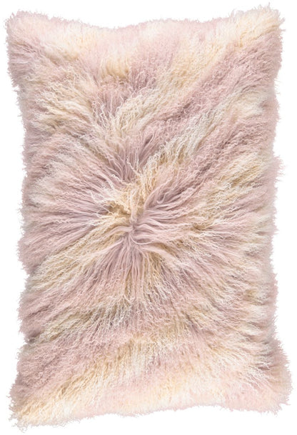 Lammeskindspude | Krøllet | Tibet | 60x90 cm