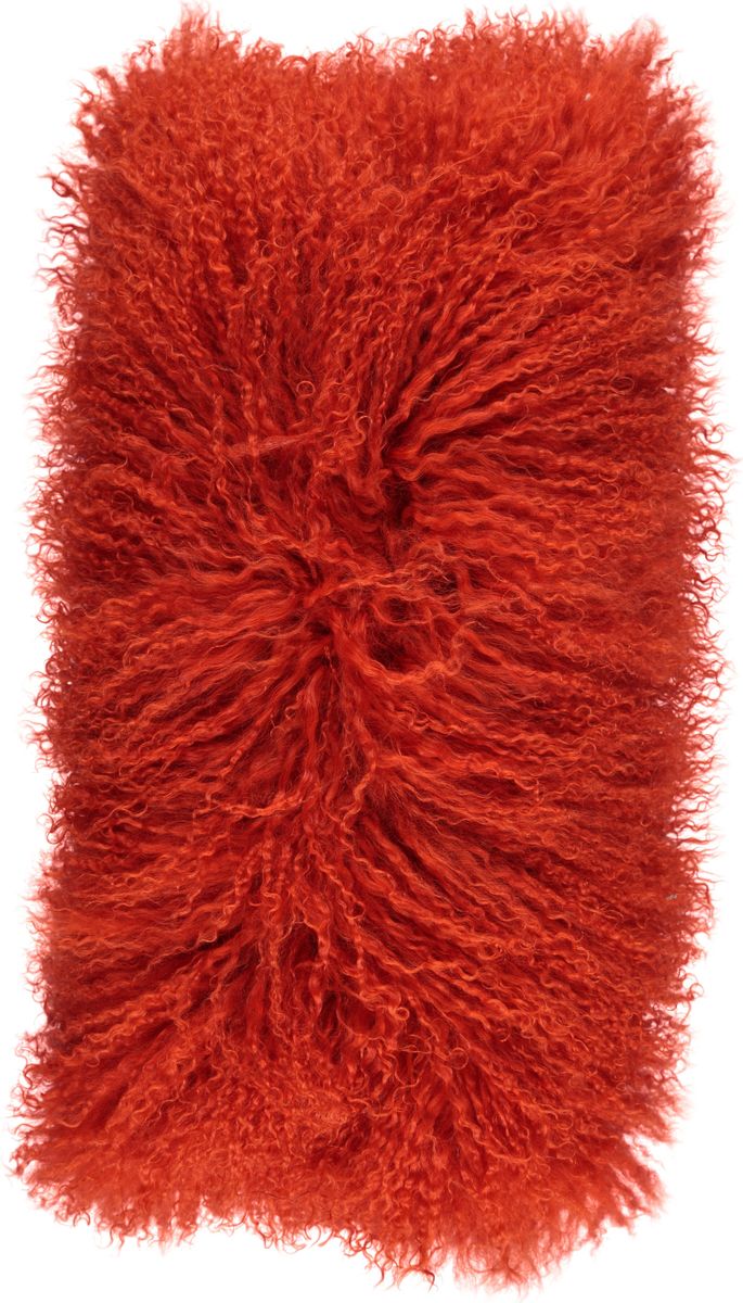 Lammeskindpude krøllet 28x56 cm