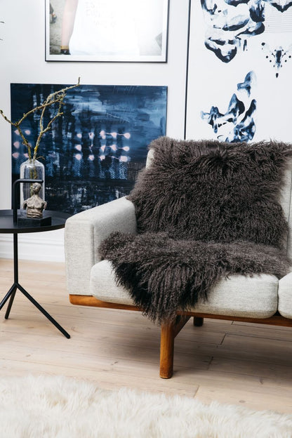 Krølhåret Lammeskind 85 cm.