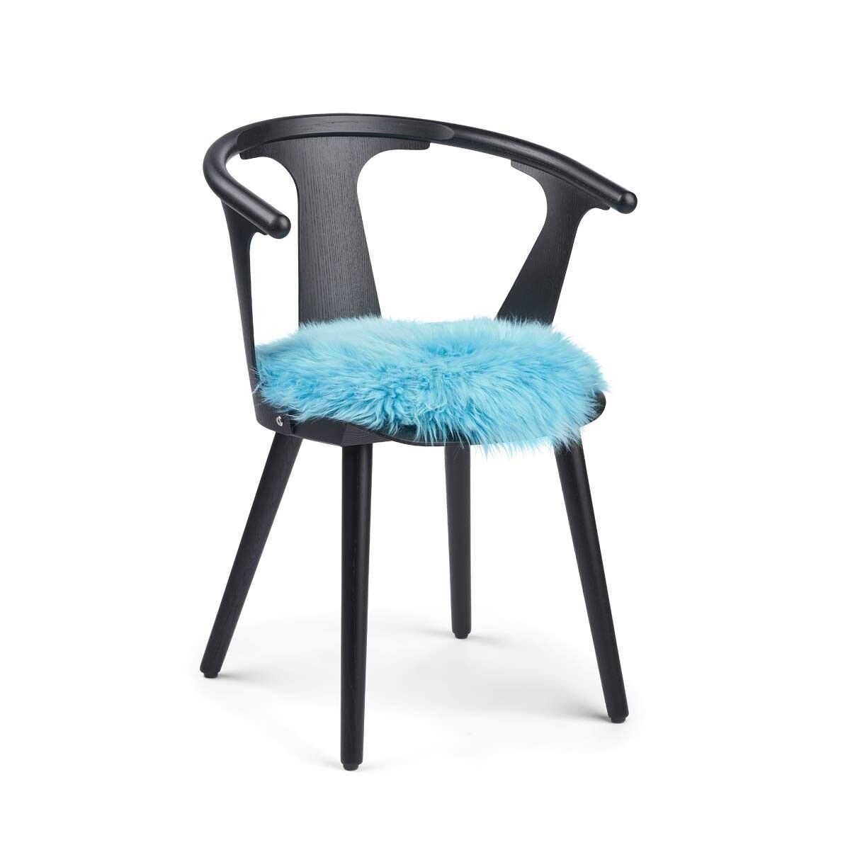 Sædehynde | Ø38 cm | New Zealand | Lammeskind | Langhåret