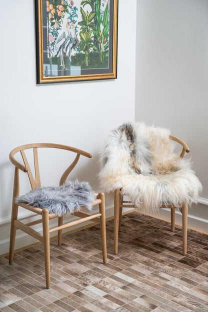 Langhåret Lammeskind 110 cm.