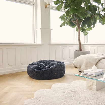 Rund sækkestol | Korthåret | New Zealand | 73x74 cm &amp; 92x93 cm