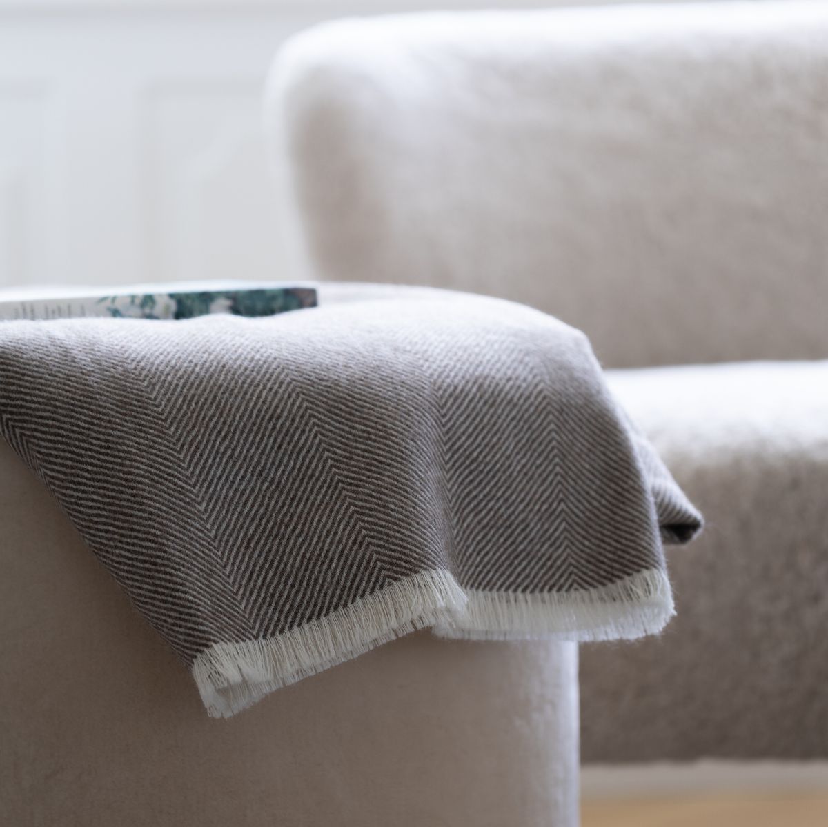 Sidsley uldplaid | 100% baby alpakauld