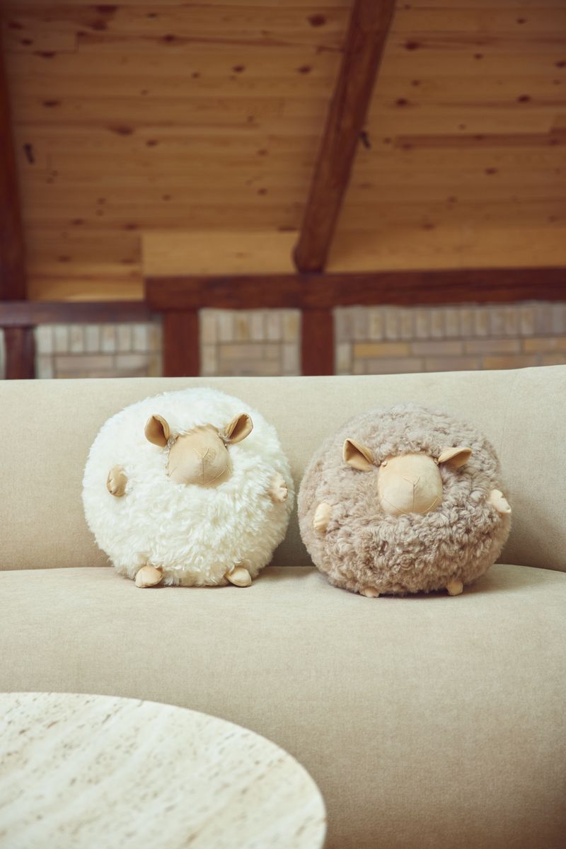 Cute Sheep | New Zealandsk Lammeskind | Ø20 cm | Ø26 cm | Ø34 cm