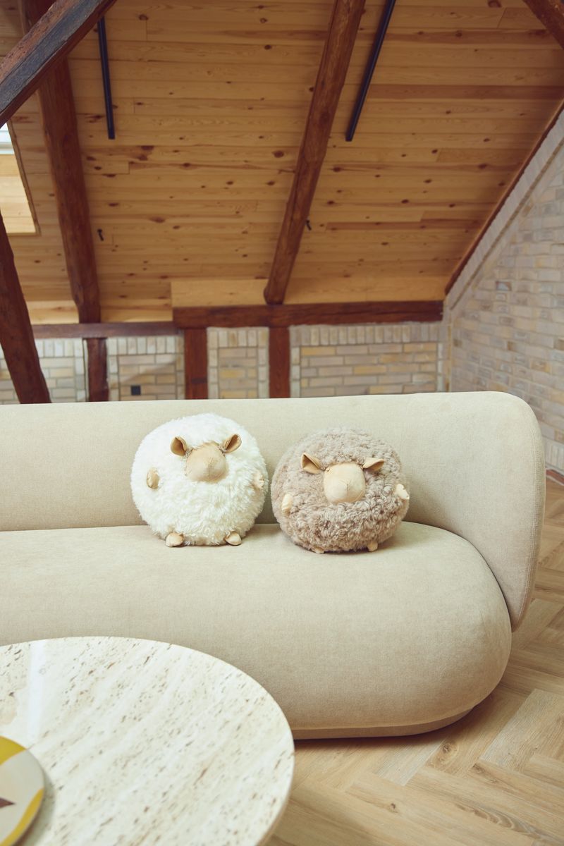 Cute Sheep | New Zealandsk Lammeskind | Ø20 cm | Ø26 cm | Ø34 cm
