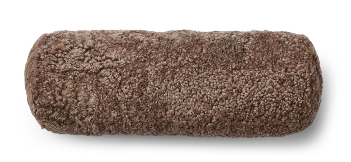 Bolsterpude | Lammeskind | Korthåret | New Zealand | Ø20xL52 cm