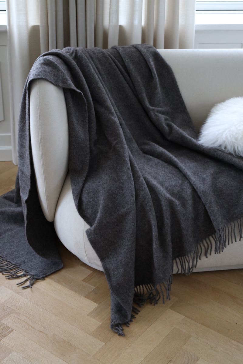 Julia Uldtæppe | 50% Alpaca uld, 50% Lammeuld