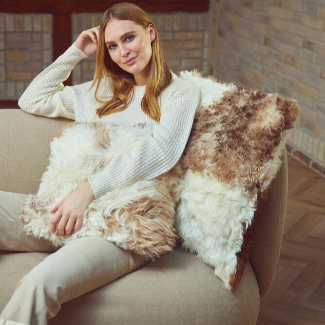 Lammeskindspude | Toscana | Dobbeltsidet