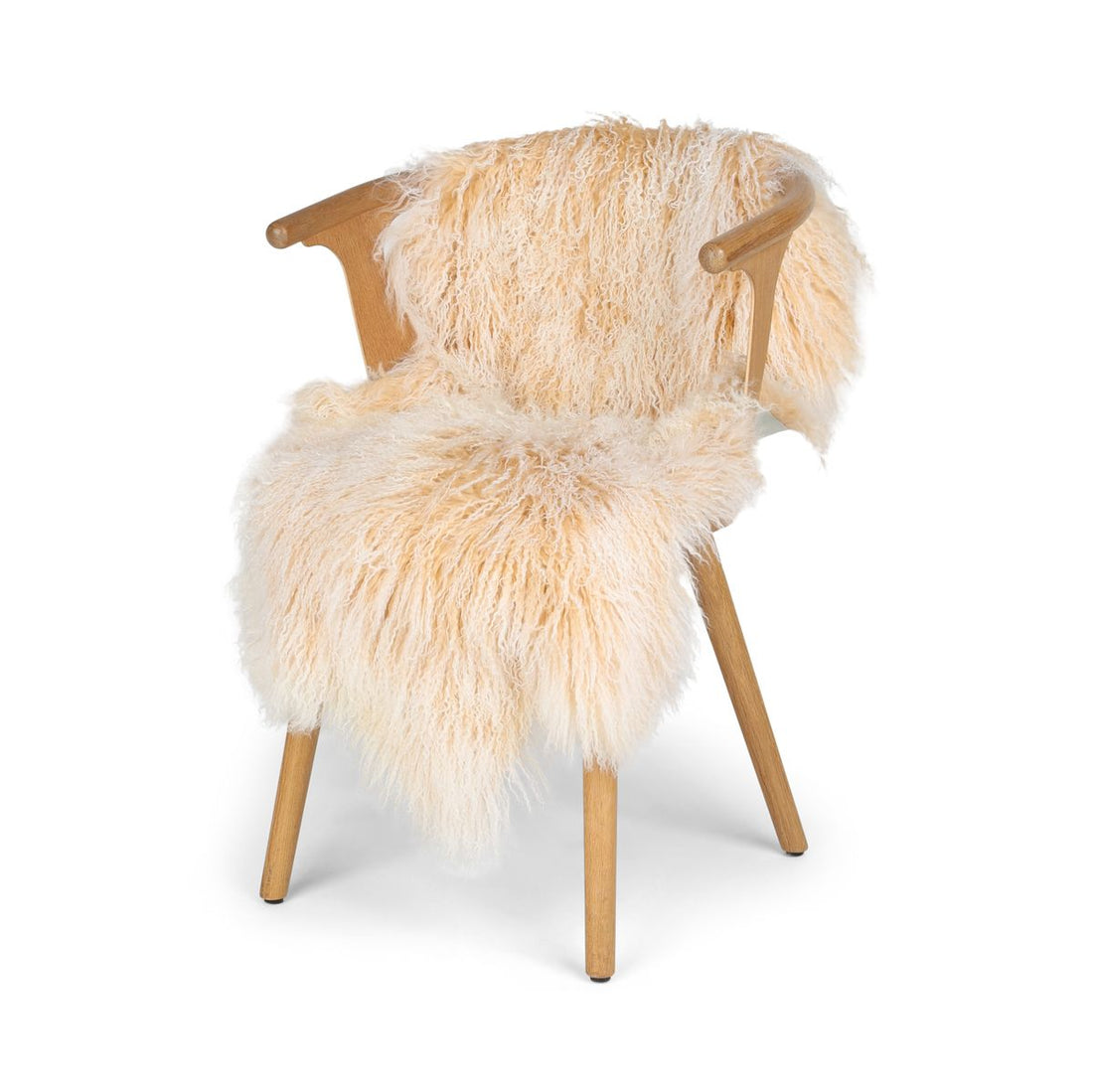 Lammeskind | Krøllet | Tibet | 135x50 cm