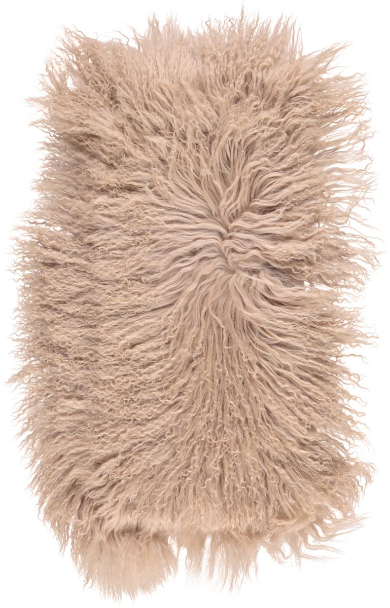 Lammeskindpude krøllet 28x56 cm