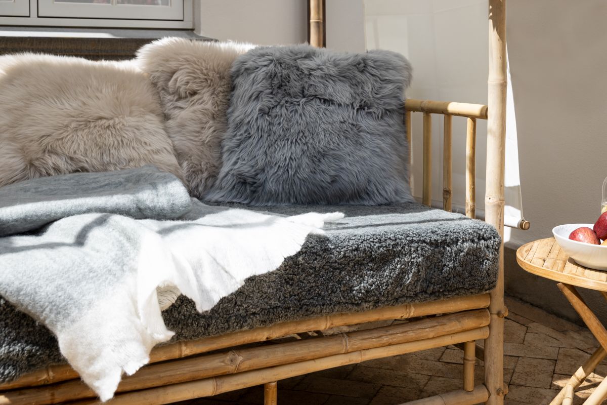Uldplaid | Mohair | New Zealand | 130x170 cm