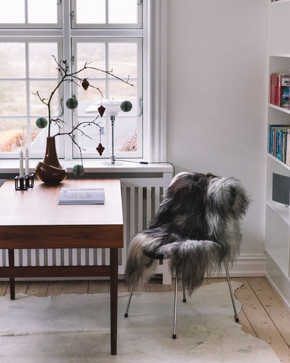 Langhåret Lammeskind 110 cm.