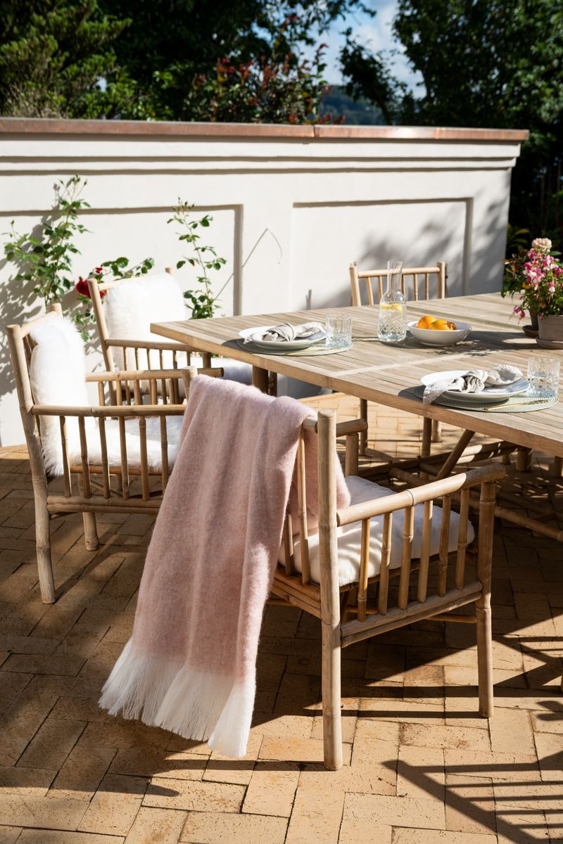 Uldplaid | Mohair | New Zealand | 130x170 cm