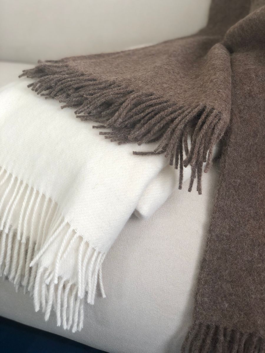 Julia Uldtæppe | 50% Alpaca uld, 50% Lammeuld