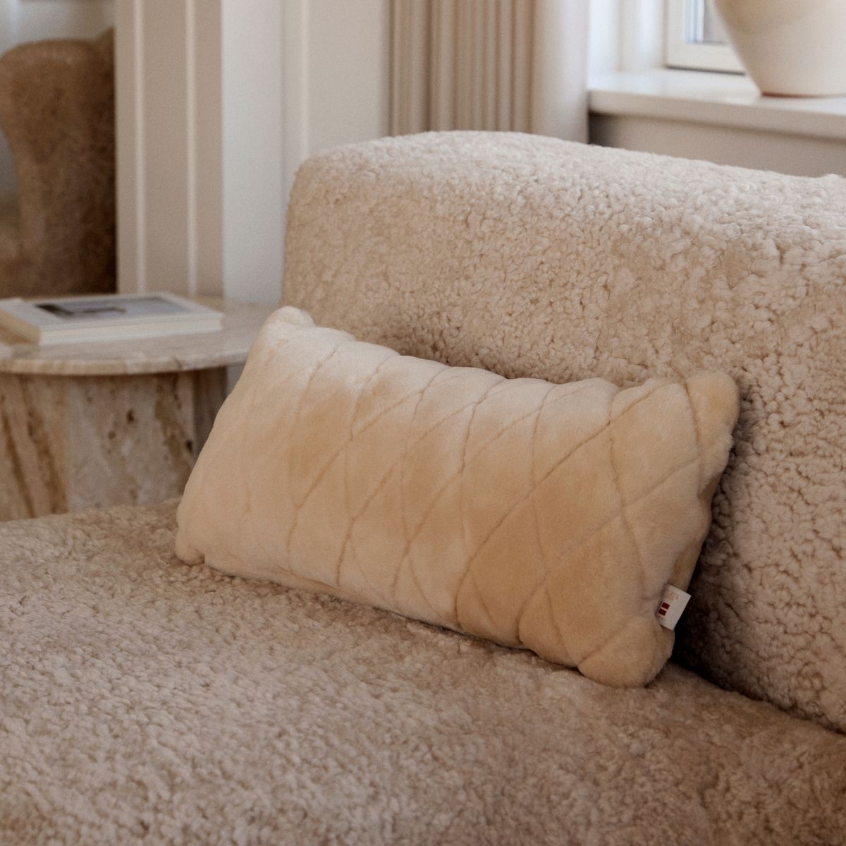 Leaf pude | Moccasin | Dobbeltsidet | New Zealand | 28x56 cm