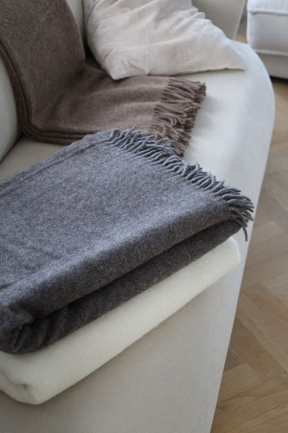 Julia Uldtæppe | 50% Alpaca uld, 50% Lammeuld