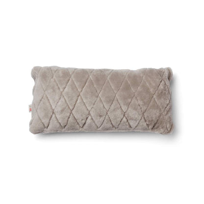 Leaf Pude | Lammeskind | Moccasin | Dobbeltsidet | New Zealand | 28x56 cm