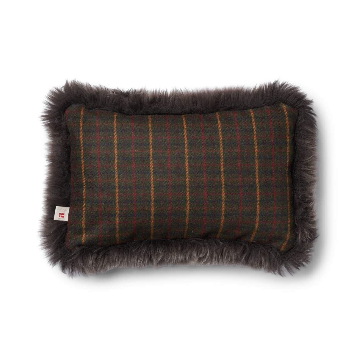Checked Collection | Langhåret Pude | 34x52 cm