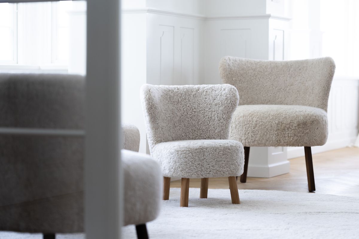 Designertæppe | Korthåret | New Zealand | Ø180