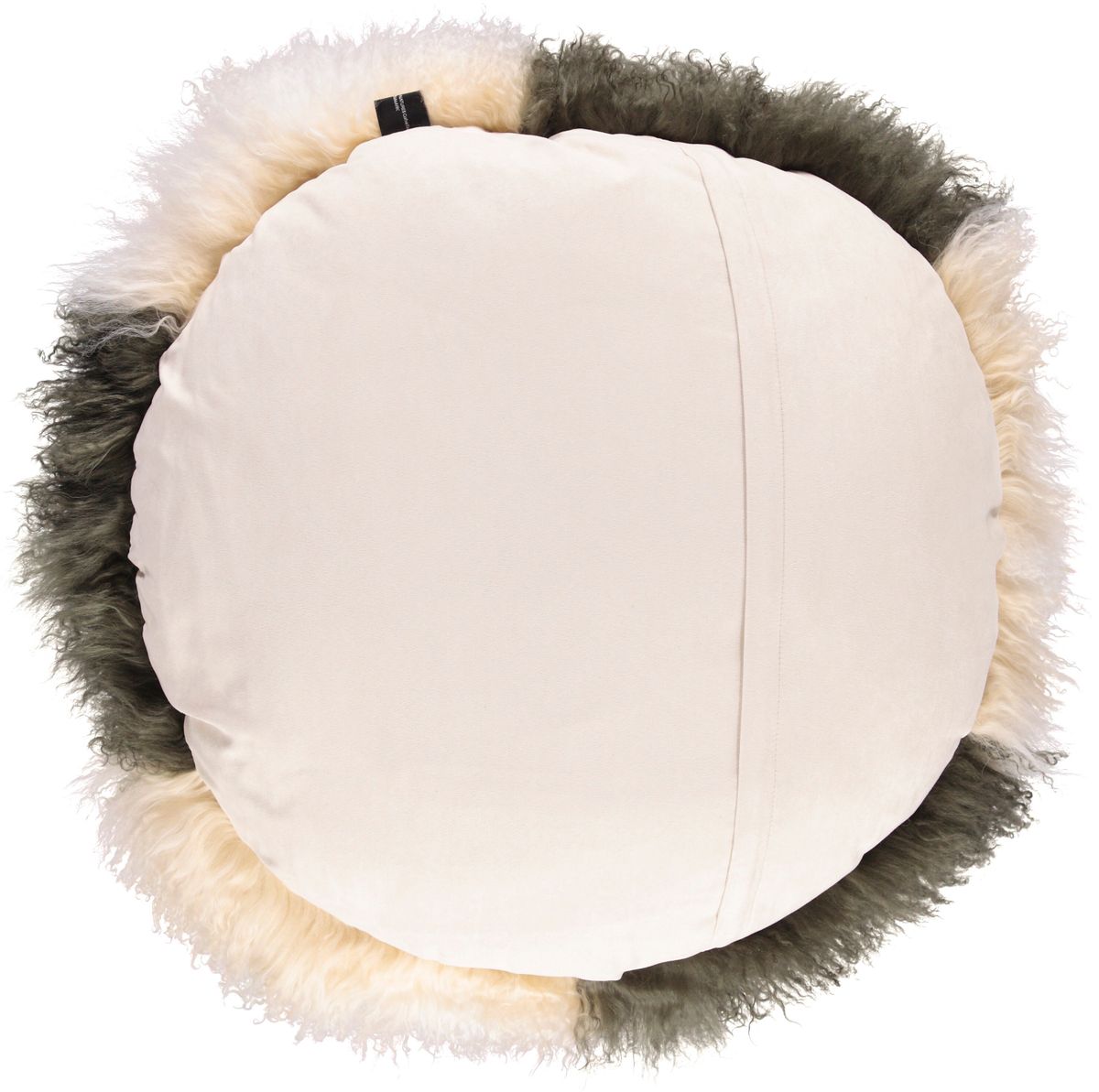 Lammeskindspude | Krøllet | Tibet | Ø45 cm, Ø62 cm &amp; Ø38 cm