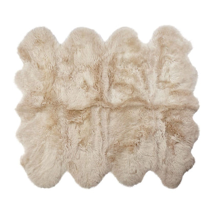 Langhåret Lammeskind 180x214 cm.