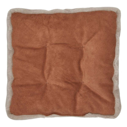 Sædehynde m/fyld | Moccassin | New Zealand | 45x45 cm