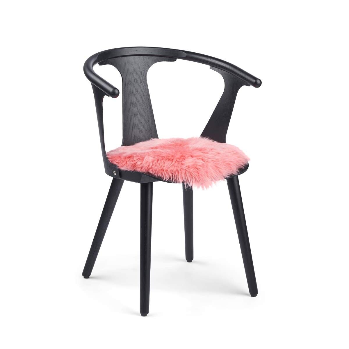 Sædehynde | Ø38 cm | New Zealand | Lammeskind | Langhåret