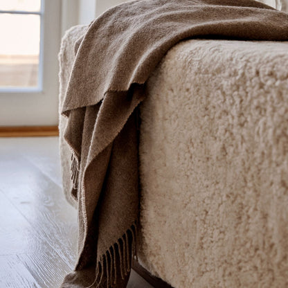 Amanda plaid | 100% baby alpakauld