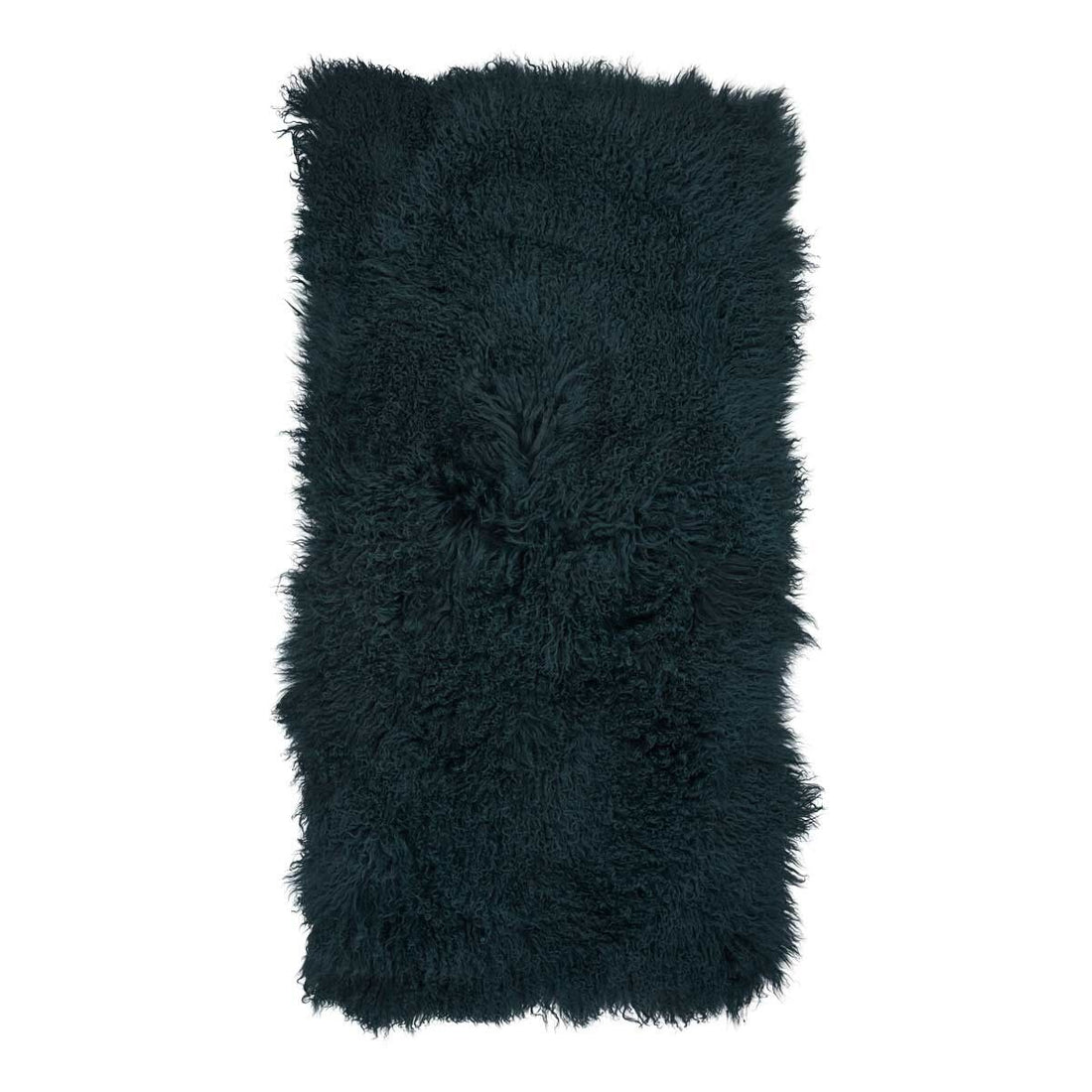 Lammeskindsplaid | Krøllet | Tibet | 60x120 cm