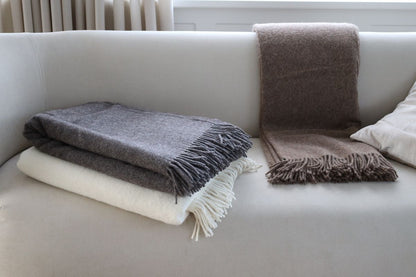 Julia Uldtæppe | 50% Alpaca uld, 50% Lammeuld