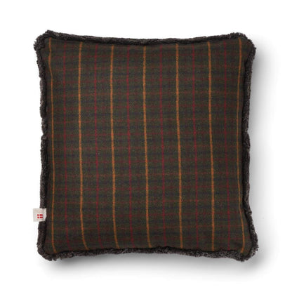 Checked Collection | Korthåret Pude | 52x52 cm