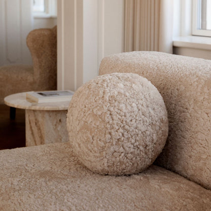 Angelite pude | Korthåret | New Zealand | Ø25/30/35 cm