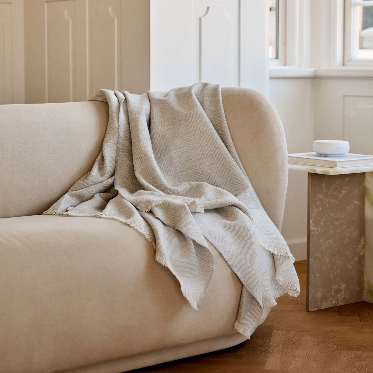 Sidsley uldplaid | 100% baby alpakauld