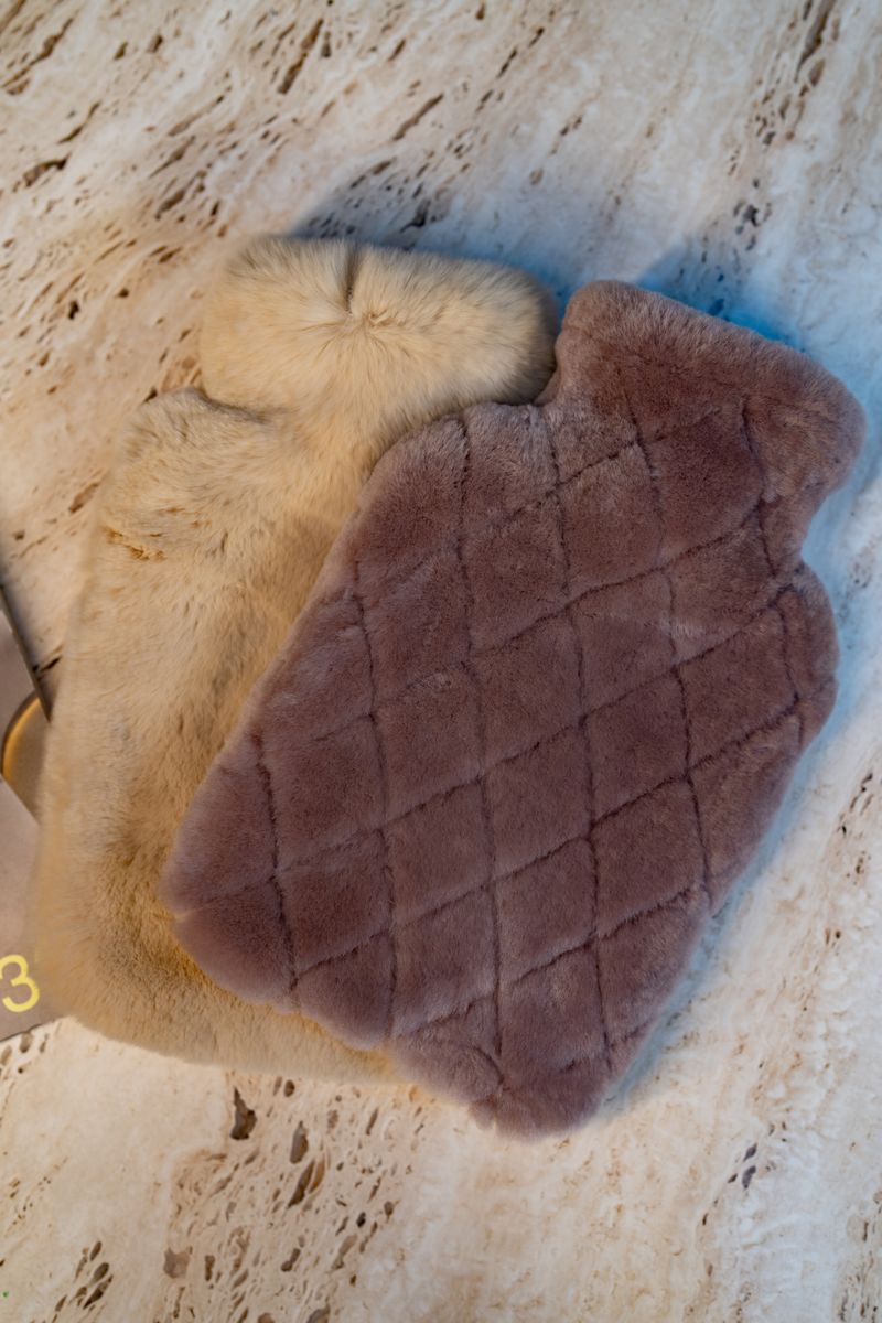 Leaf Varmedunk | Lammeskind | Moccasin | New Zealand | 32x22 cm